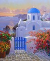 a touch of greece Impressionism Flowers
